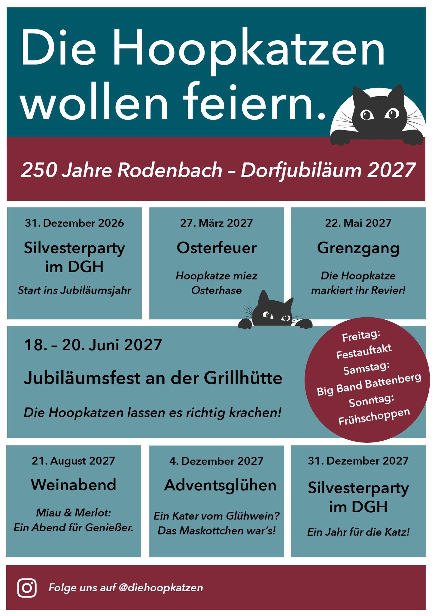 250 Jahre Rodenbach - Dorfjubiläum 2027