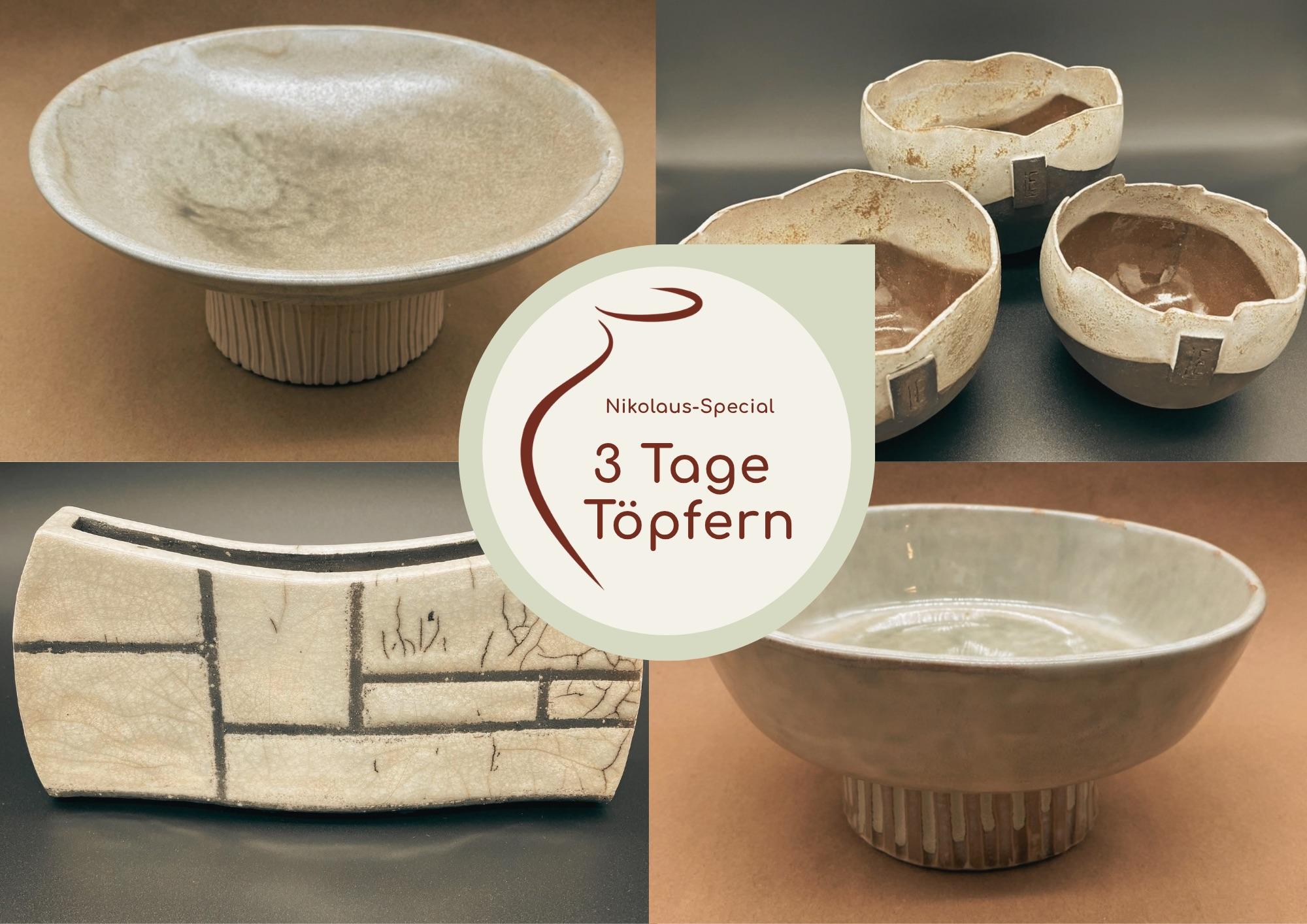 3-Tage-Töpfern - Nikolaus Spezial Wochenende