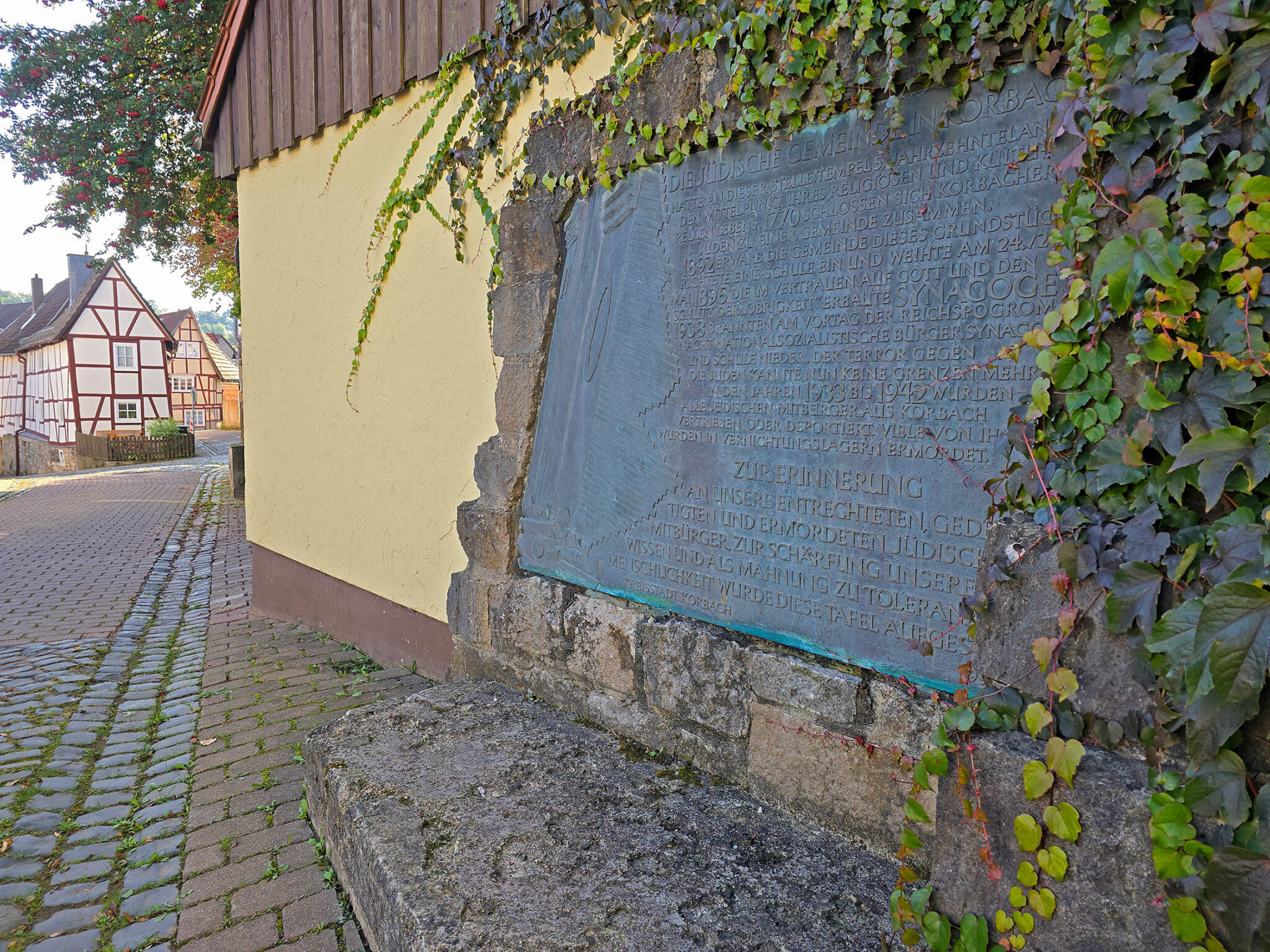 Denkmal Jüdische Gemeinde Korbach