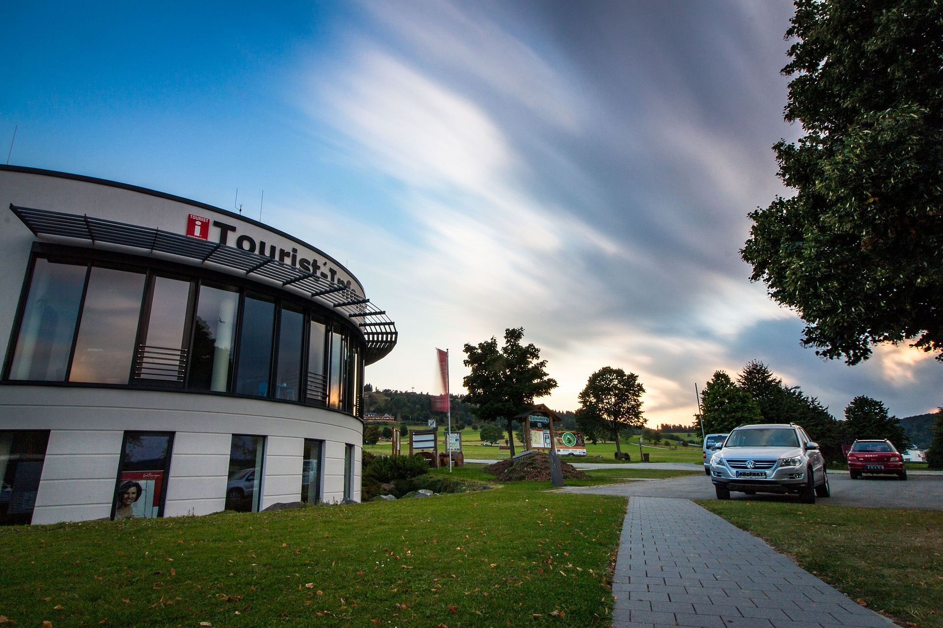 Parkplatz am Besucherzentrum